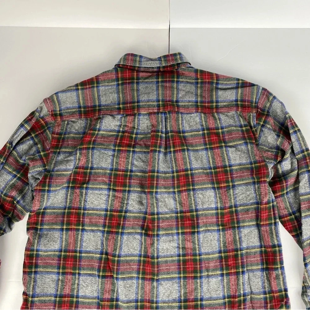Long Sleeve Button Down  Soft  Flannel - Picture 5 of 14